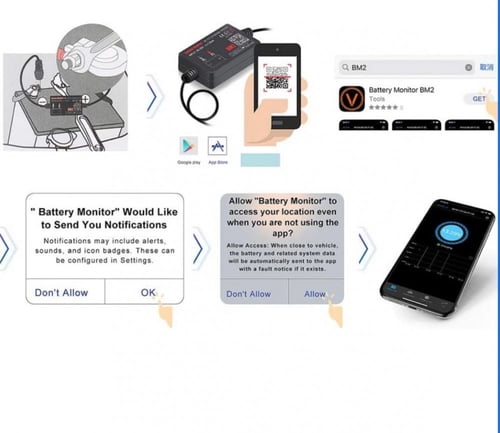 مراقب جهد بطارية