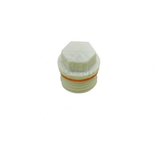 سدة تانكي بلاستك مع ربل 1/2 بوصة