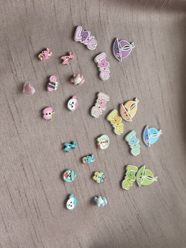 كمامة بعدة طبقات قماشية احمر وطوبي وازرق #24