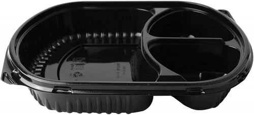 علب ميكرويف مقسم 3\1 (25) حبه