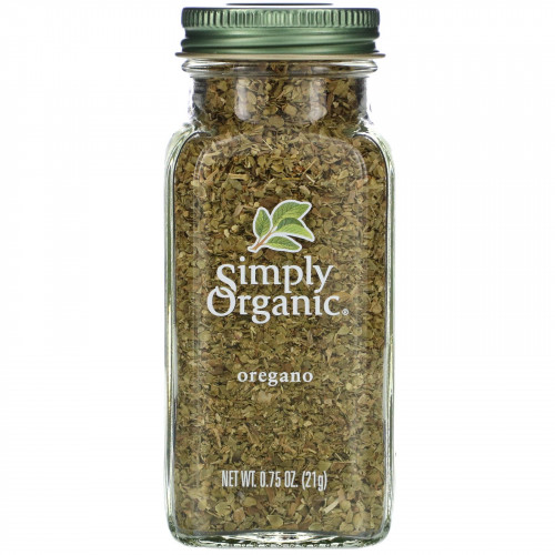 Simply Organic, توابل اوريجانو ، (21 غ)