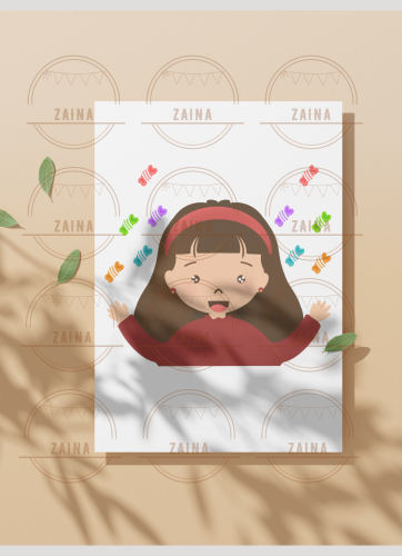 طفلة الحلويات