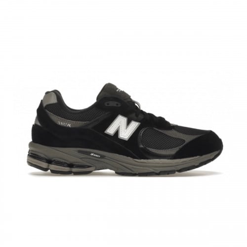 New Balance 2002R Black dark grey white