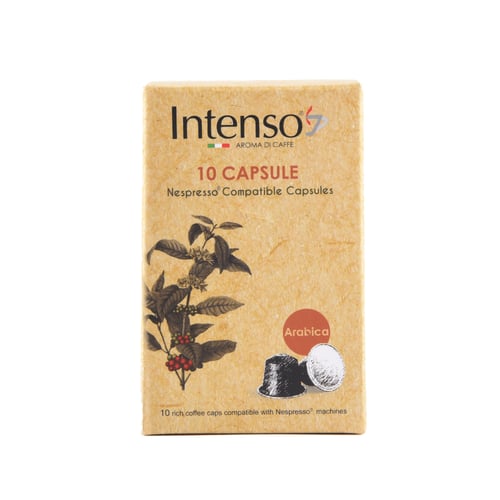 كبسولات قهوة ارابيكا من انتينسو 10 كبسولات