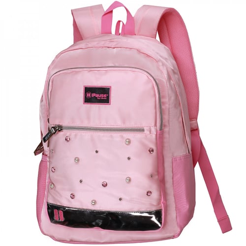 شنطة ظهر 17.5 انش وردي - بوز