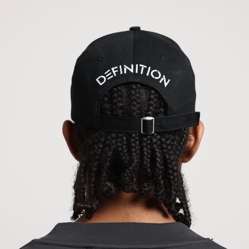 كاب كتابة دفنيشن - أسود