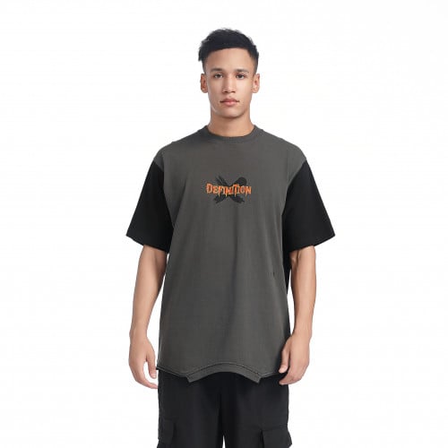 تيشيرت دفنيشن اكس - اسود