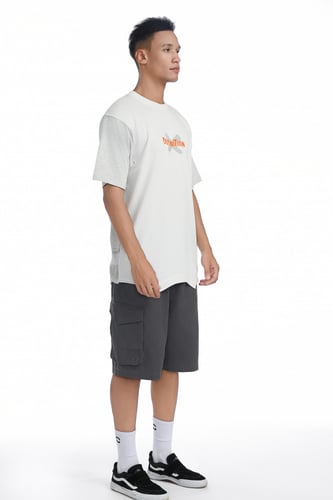 تيشيرت دفنيشن اكس - ابيض