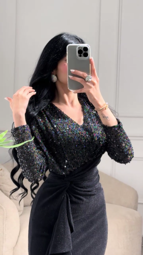 فستان سهرة طويل