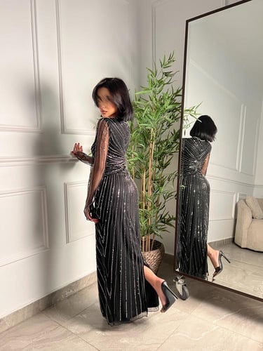 فستان سهره شك ميد -