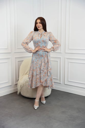 فستان ميد مورد طبقات