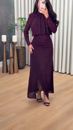 فستان سهره بكريستالات