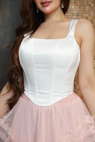 بلوزه كروسيه White