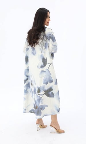 قفطان بطابع الورود -