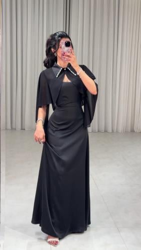 فستان كلاسك ناعم قطعتين ~