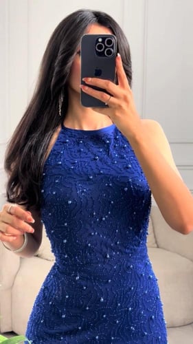 فستان سهرة شك