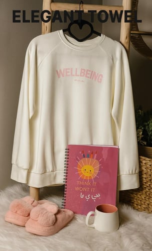 بلوفر ابيض ساده لبنتك او اختك او صديقتك