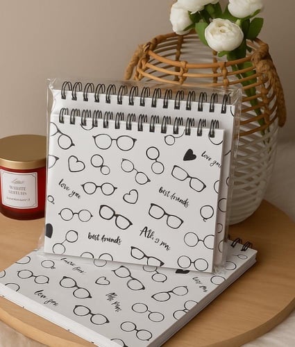 دفتر أصدقاء بتصميم أنيق – هدية مثالية للمقربين ولم...