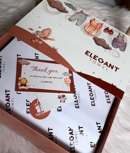 بشت وثوب مواليد مميز وفاخر بخامة روعة