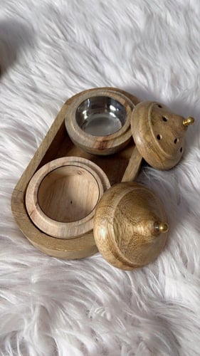 مبخرة خشب فاخرة.. جمال التوزيعات الرمضانية R57