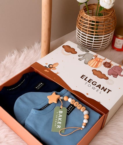 هدية مواليد أولاد فاخرة من تيد بيكر – طقم أفرولات...