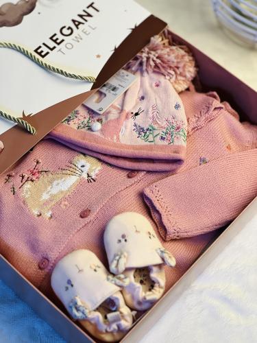 هدية بناتي شتوي من نكست البريطاني 0-3 اشهر