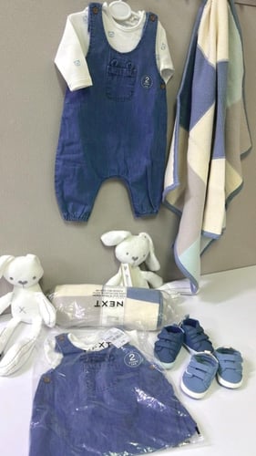 لبس اطفال ولادي - بوكس ولادي من نكست مقاس 0-3