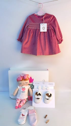 بوكس مواليد بنات فاخر – فساتين Mayoral مع لعبة وجو...