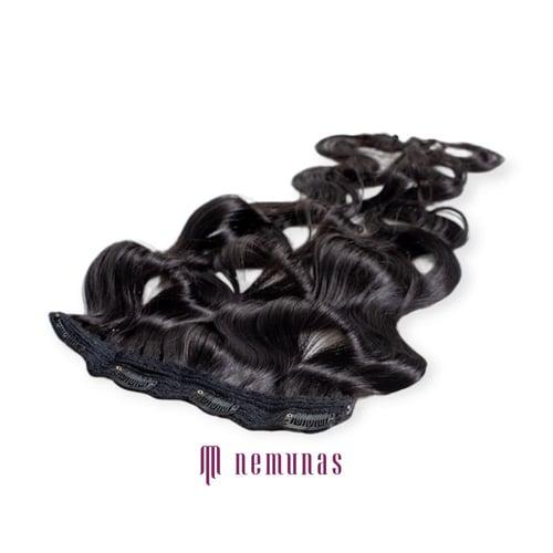 اكستنشن كلبس شعر ويفي قطعة كثافة 100 جرام