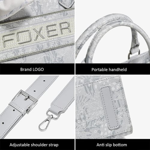 حقيبة يد نسائية من الجلد الصناعي من فوكسر