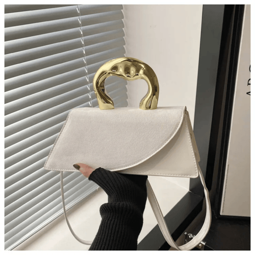 حقيبة كتف بتصميم بسيط جديد للنساء