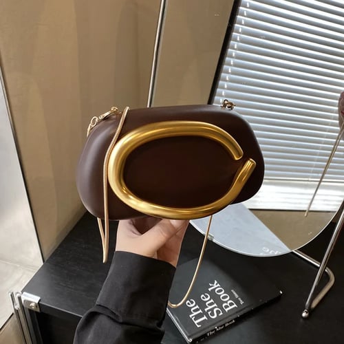 حقيبة صغيرة مقبض معدني