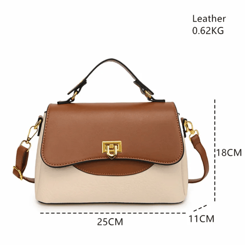 حقيبة يد جلدية صغيرة فاخرة