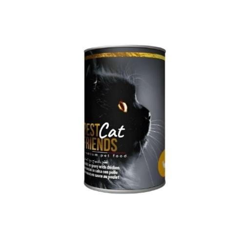 بيست فريندز قطع معلبات الدجاج بالصلصة 415 جرام