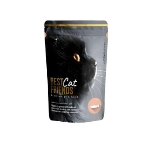 بيست فريندز قطع اظرف السالمون بالصلصة 100 جرام