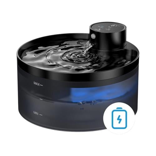 نافورة قطط لاسلكية مستشعرة الحركة