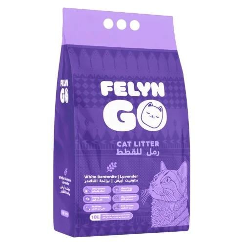 فيلاين رمل للقطط برائحة الافندر 10 لتر