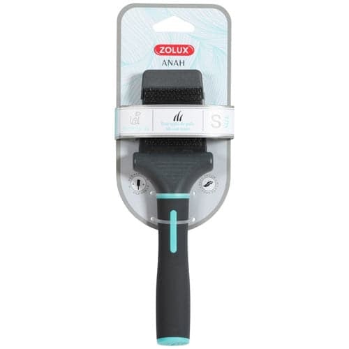 زولكس فرشاة حديد مزدوج للقطط والكلاب مقاس S