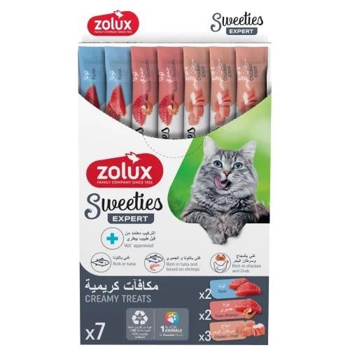زولكس سويتز مكافات كريمية التونه والجمبري وتونه ود...