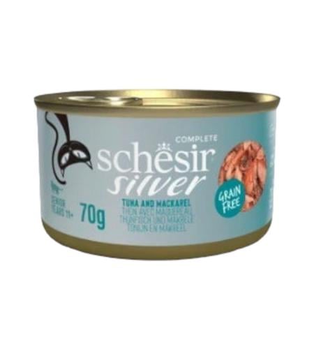 شيزر معلبات طعام رطب بنكهة التونا مع سمك الماكريل...