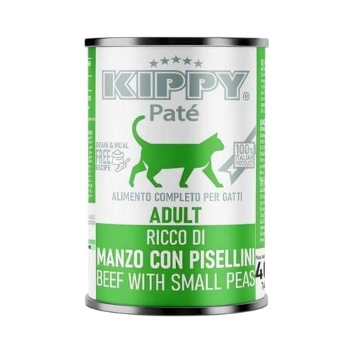 معلبات طعام للقطط باللحم والفاصوليا للقطط 400 جم م...