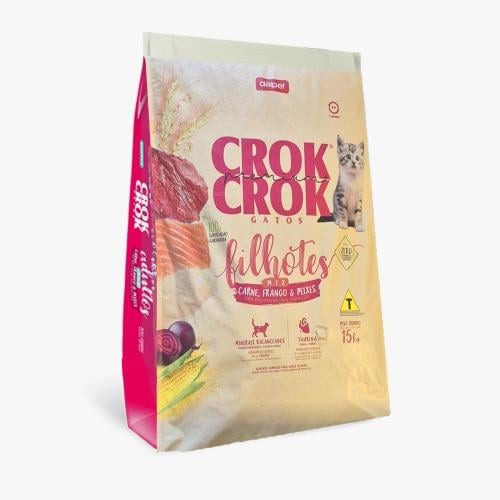 كروك طعام جاف للقطط الصغيرة 15 كيلو