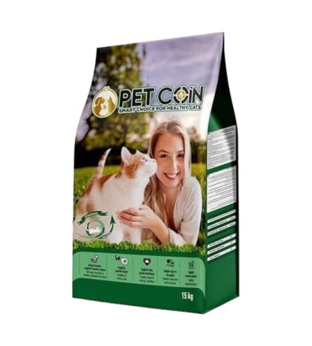 بتكوين طعام جاف للقطط 15 كيلو