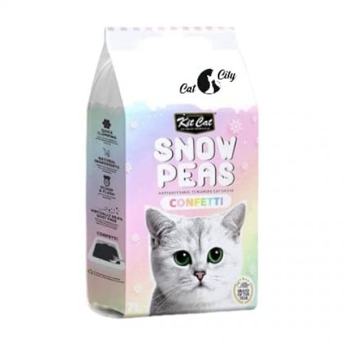 كت كات رمل فرش البازيلاء بالحبيبات الملونة 7 لتر