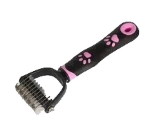 مشط لإزالة عقد الشعر للقطط والكلاب بألوان مختلفة