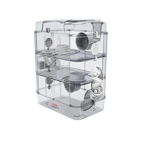 زولكس رودي-3 قفص ثلاثي للقوارض بألوان مختلفة