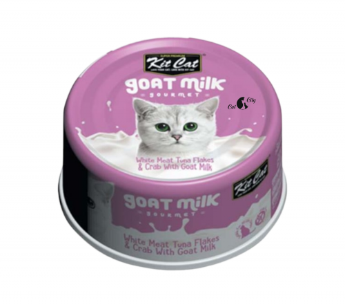 كت كات التونة البيضاء وسرطان البحر و حليب الماعز 7...