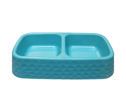 صحون بلاستك مزدوجة بألوان عشوائية