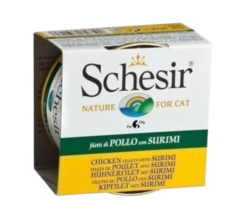 شيزر معلبات فيليه الدجاج مع سمك السوريمي بالجيلي ل...