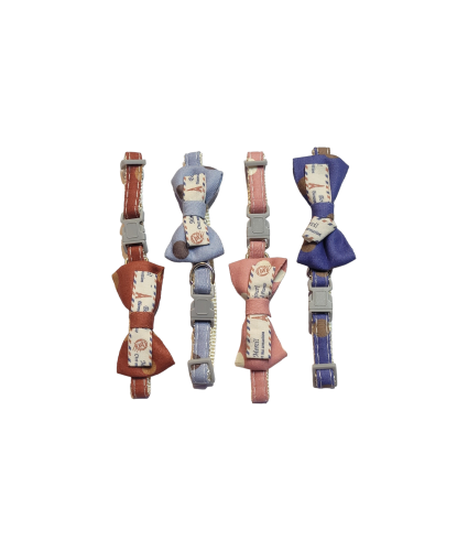 طوق عنق فيونكا بألوان عشوائية